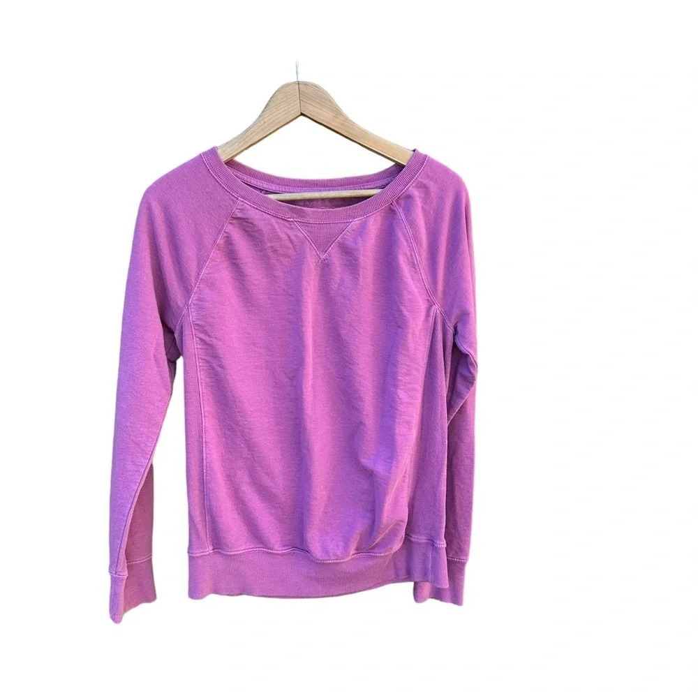 Sonoma women's XS purple sweatshirt